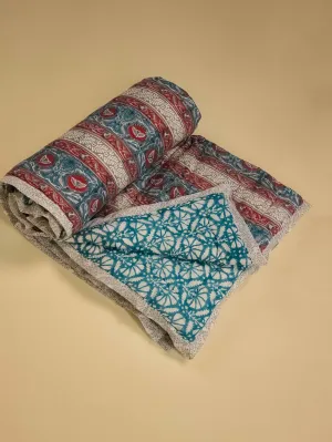 A Teal Tango Quilt