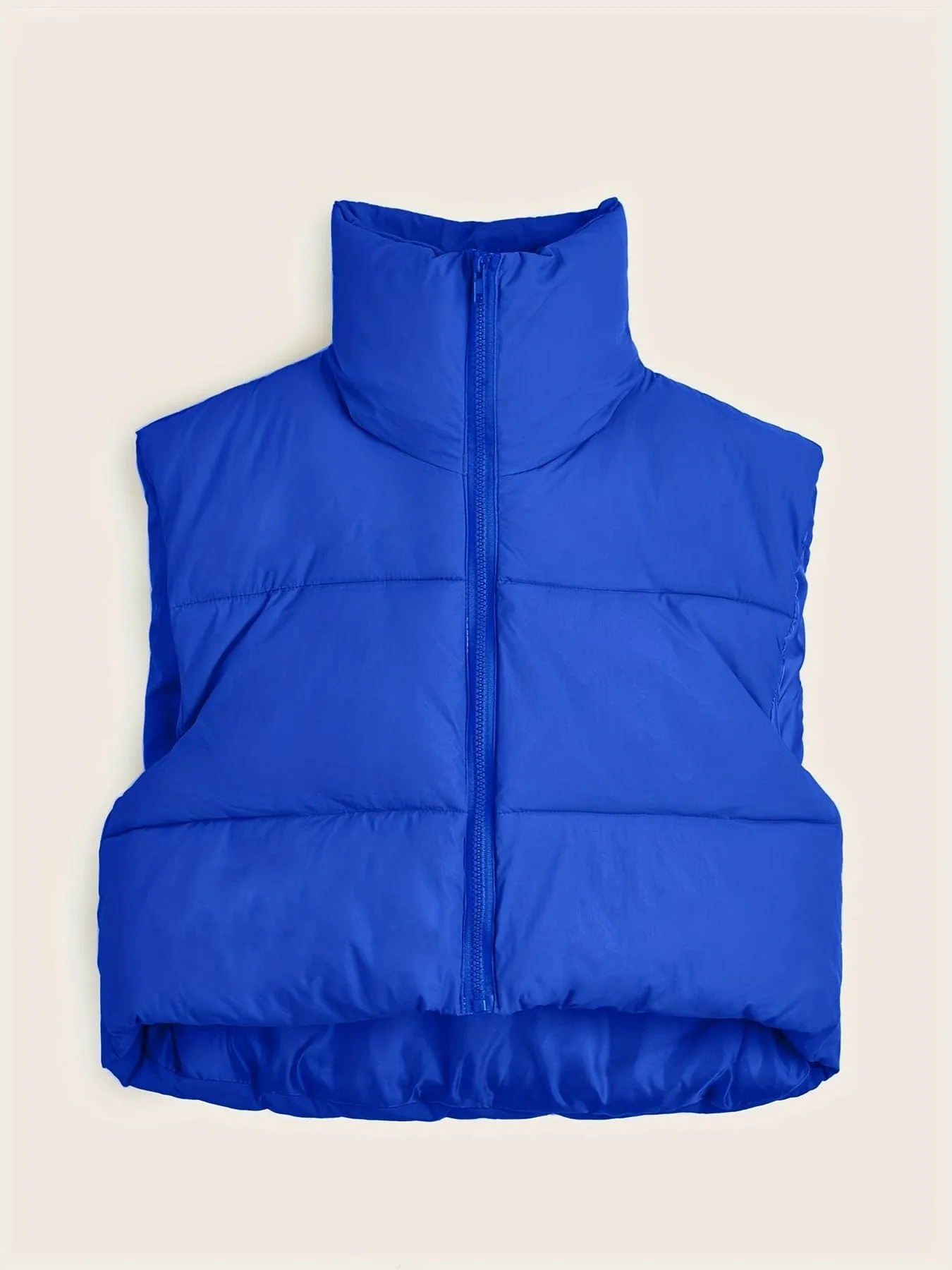Black Quilted Vest