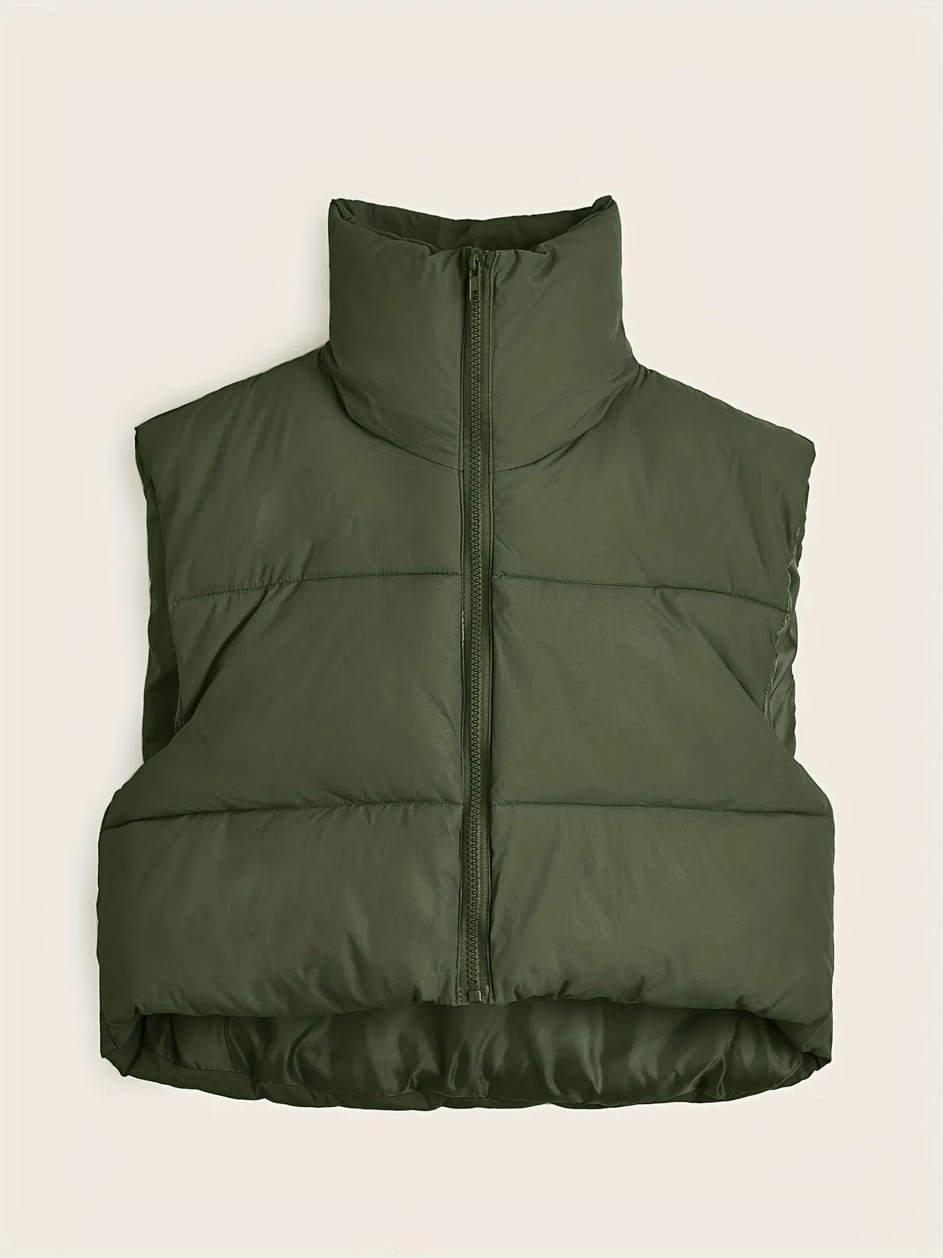 Black Quilted Vest