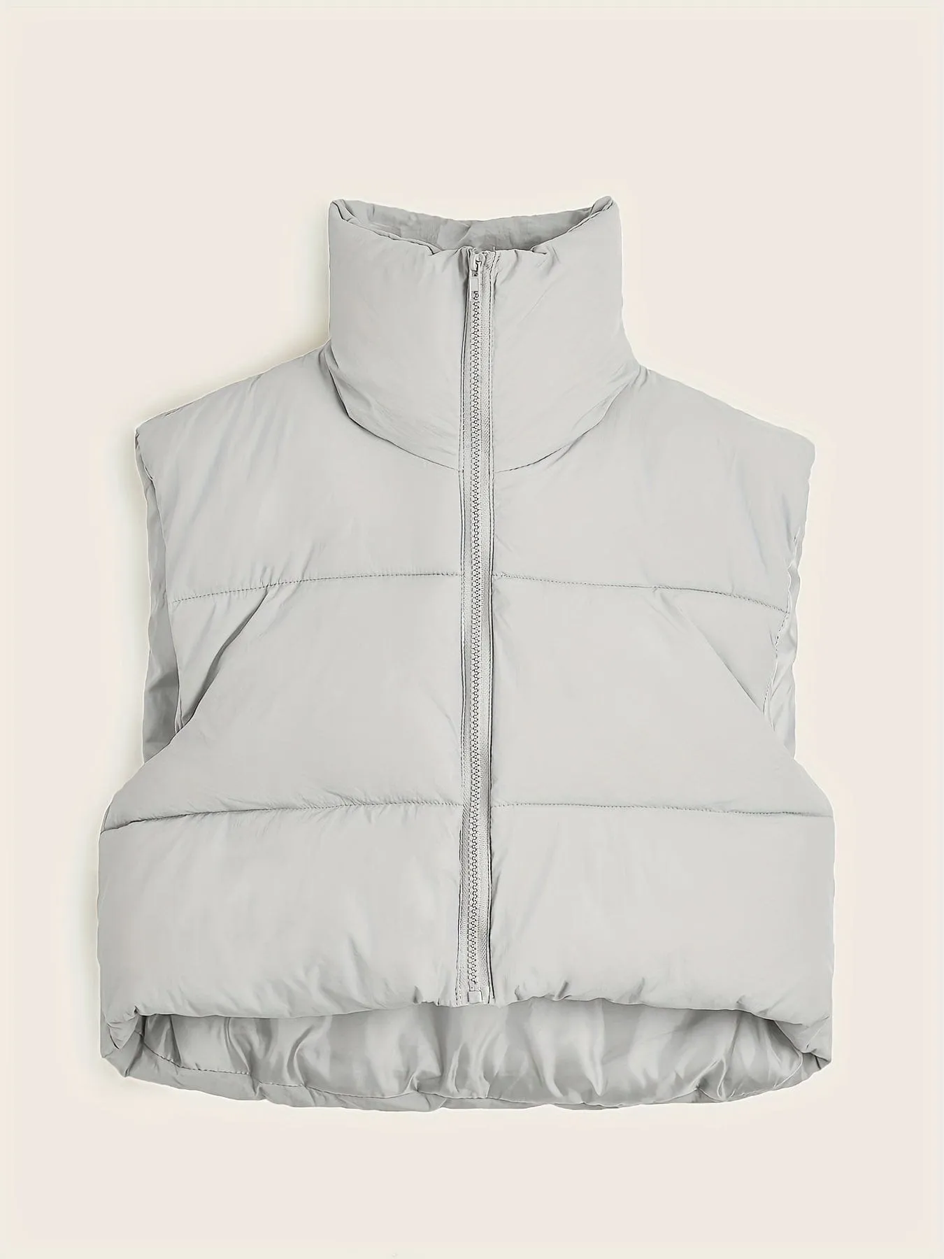 Black Quilted Vest
