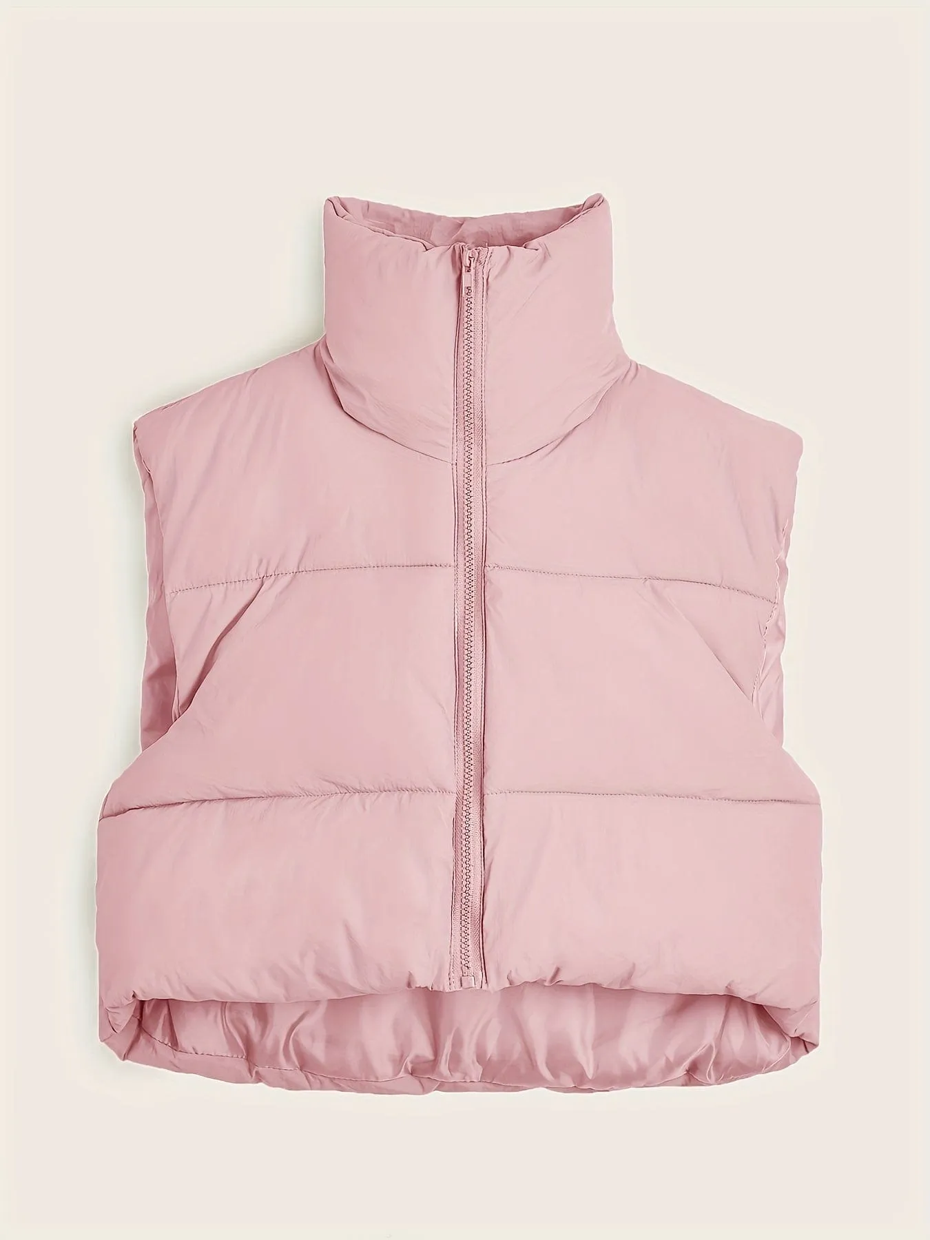 Black Quilted Vest