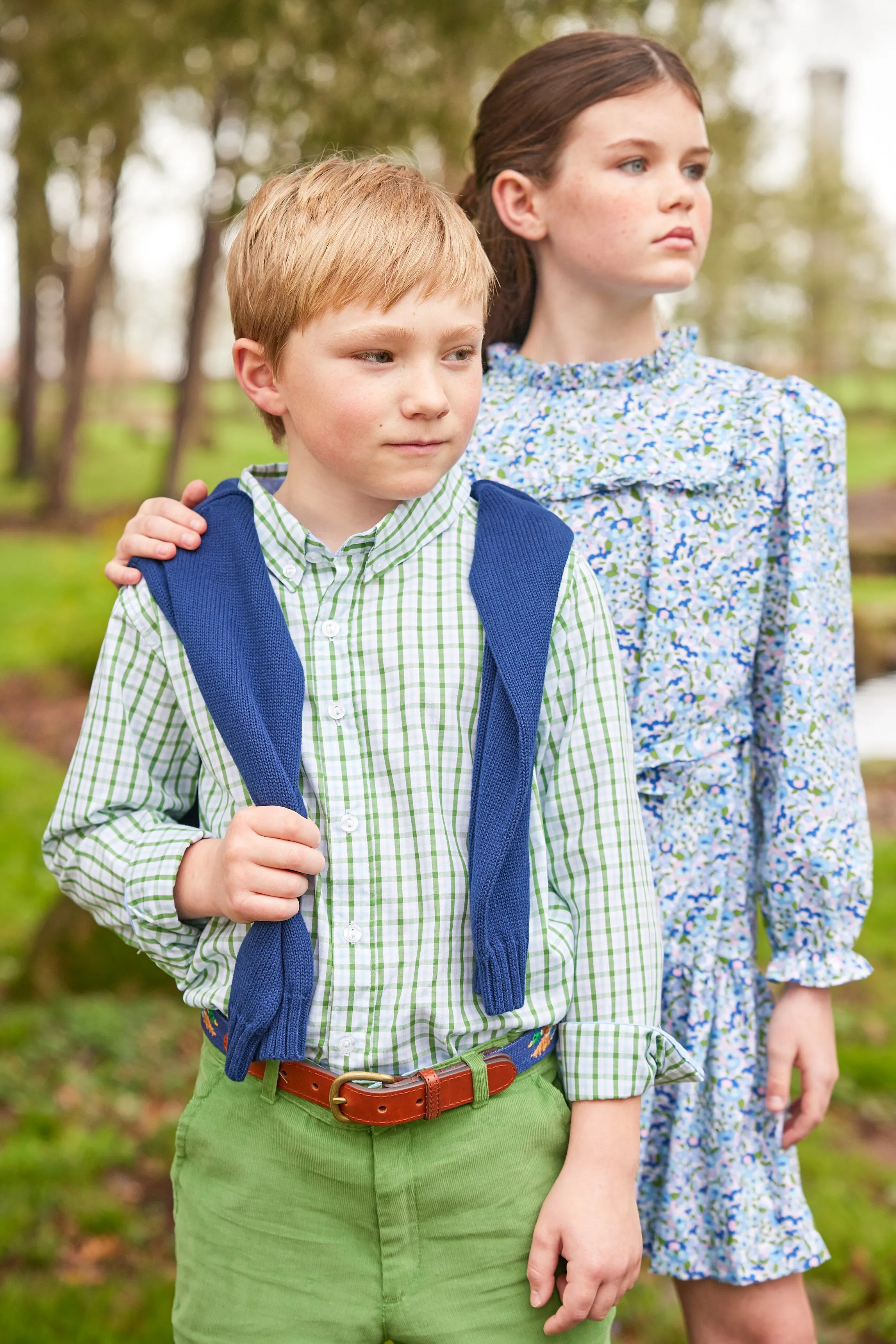 Button Down Shirt - Leland Plaid