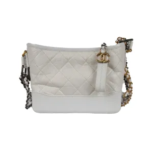 CHANEL Chanel Quilted Leather Gabrielle Hobo Bag