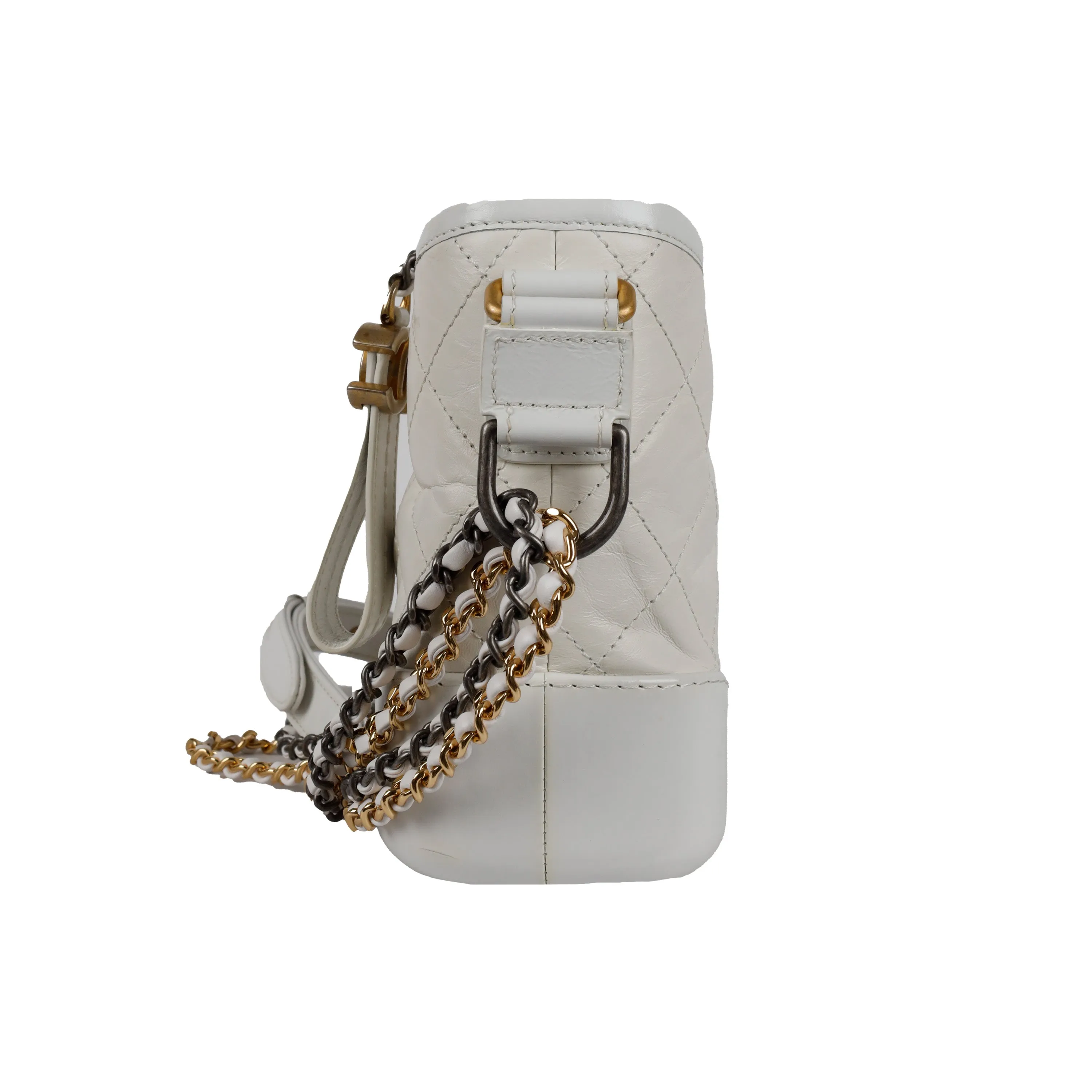 CHANEL Chanel Quilted Leather Gabrielle Hobo Bag