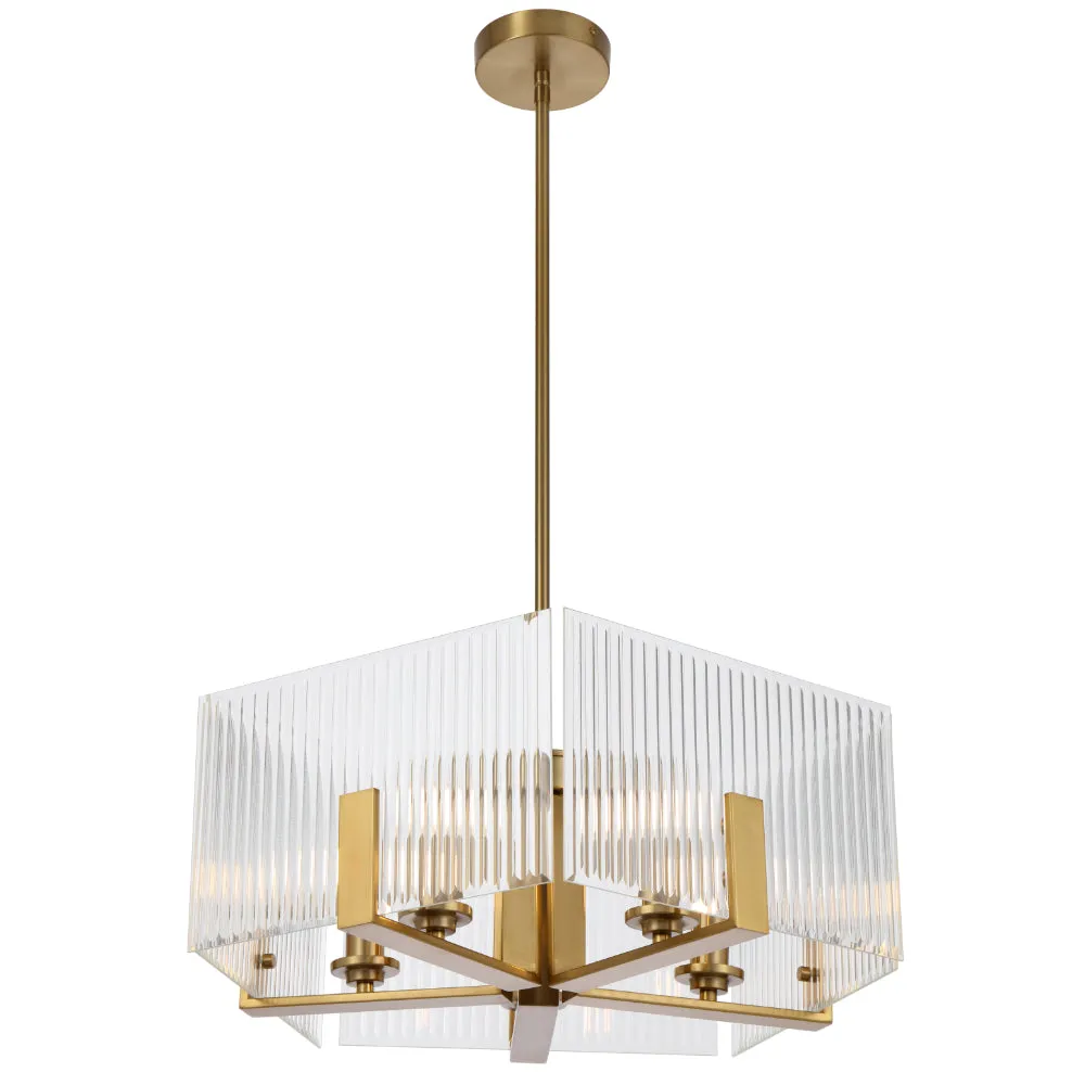 Clearance - Telbix Pelion 5 Light Pendant