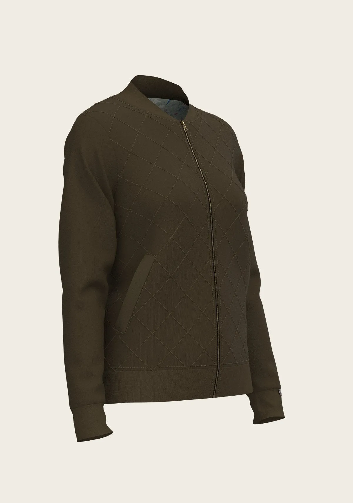 Espoir Equestrian Grapeleaf Rosettes Reversible Jacket