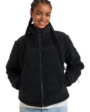 Fall For You Quilted Jacket in Phantom