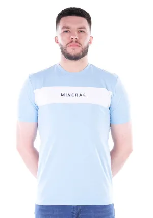 Jessup Short Sleeveup Panel Tee - Sky