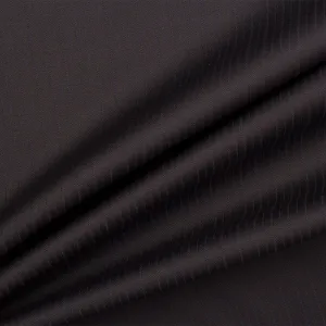 Midnight Blue Striped Wool Suiting (A 2.60m Piece)