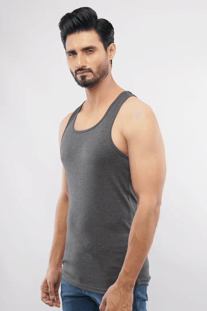 Mink Tank Top - Charcoal