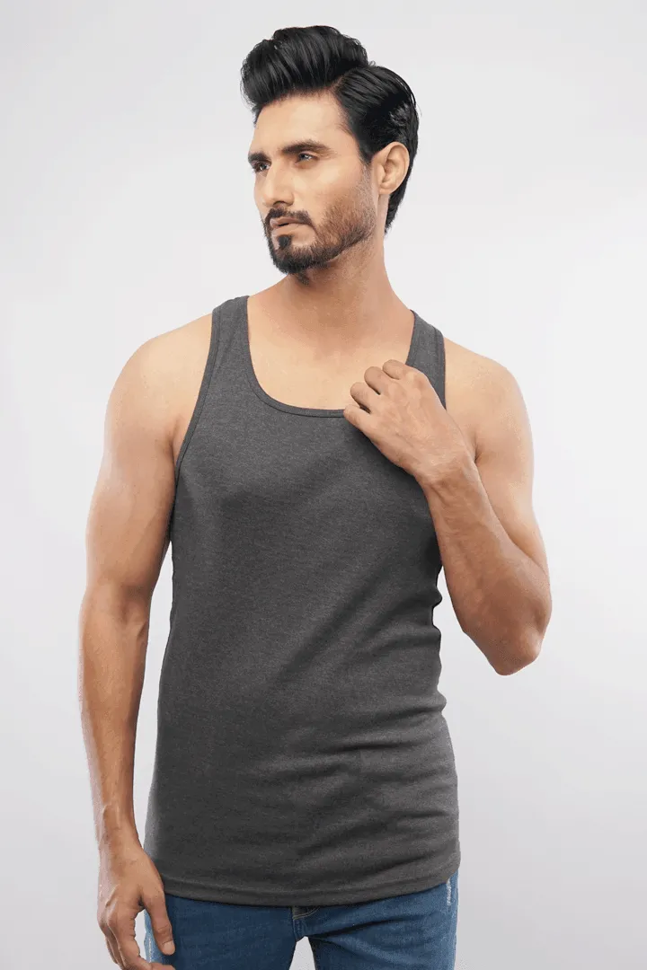 Mink Tank Top - Charcoal