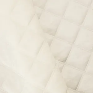 Off-White Diamond Matelassé Double Knit Fabric