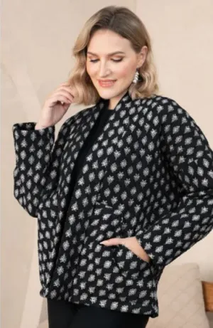 ORANGE - QUILTED SATEEN JACKET