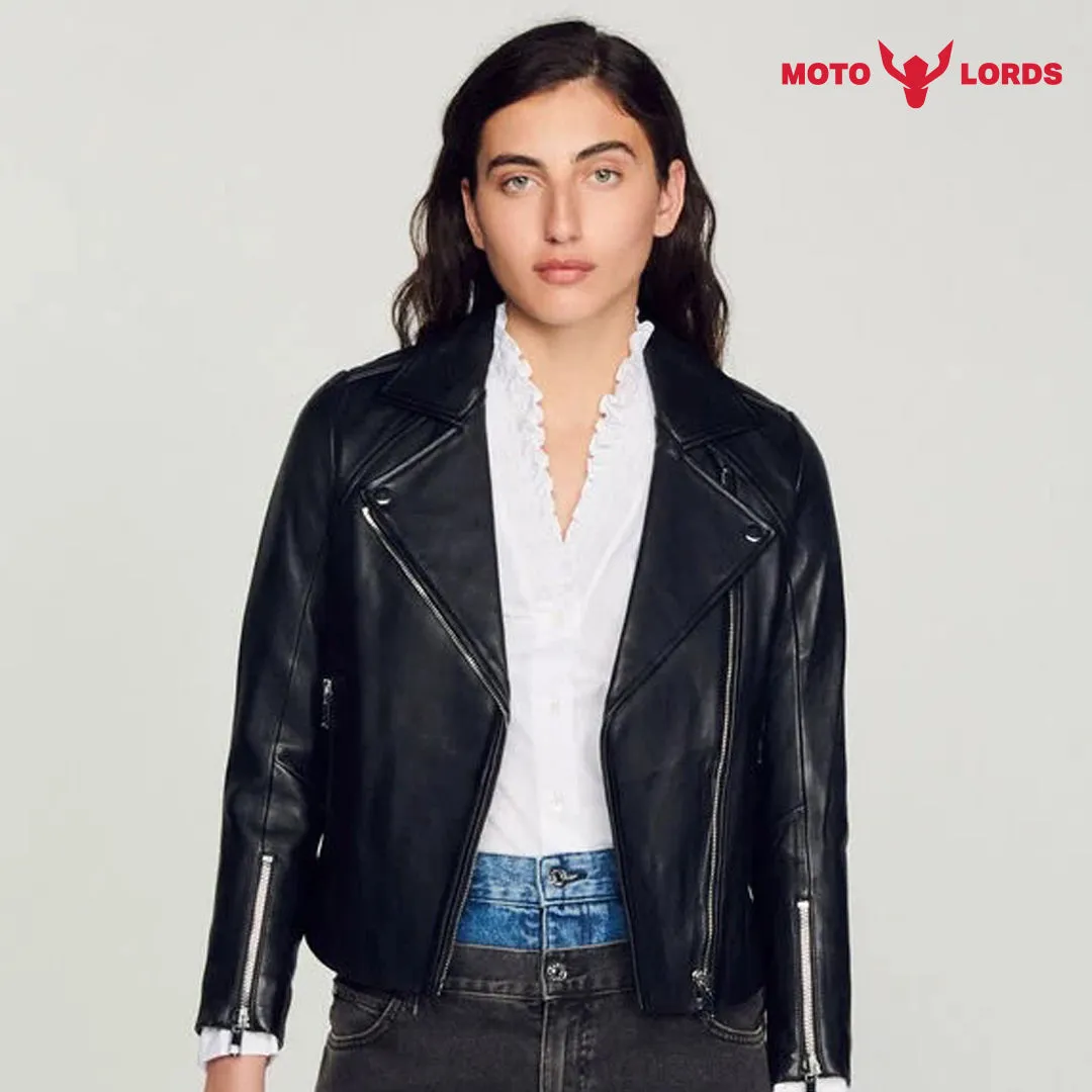 Posh Panache Women Luxury Leather Jacket
