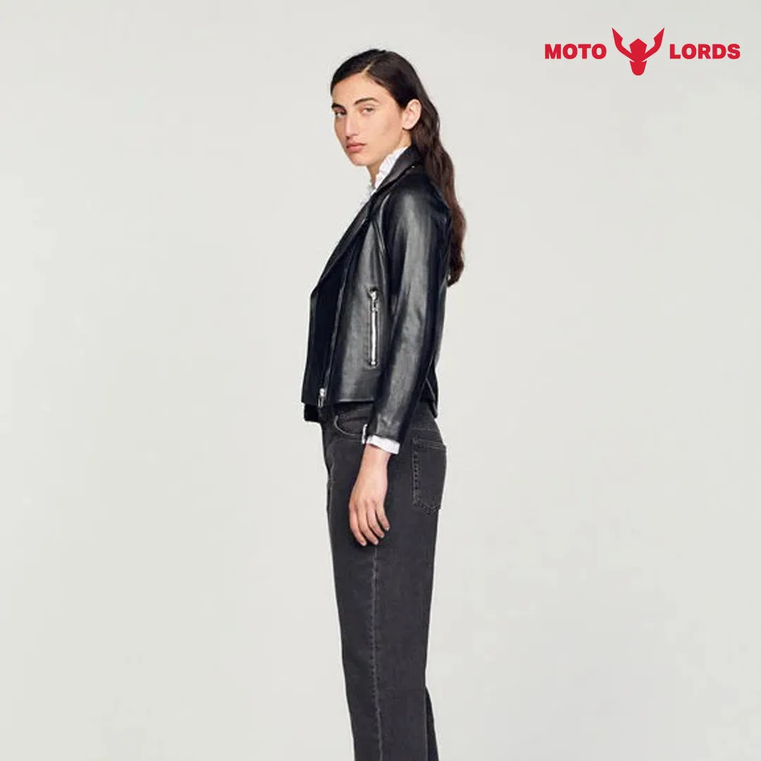 Posh Panache Women Luxury Leather Jacket