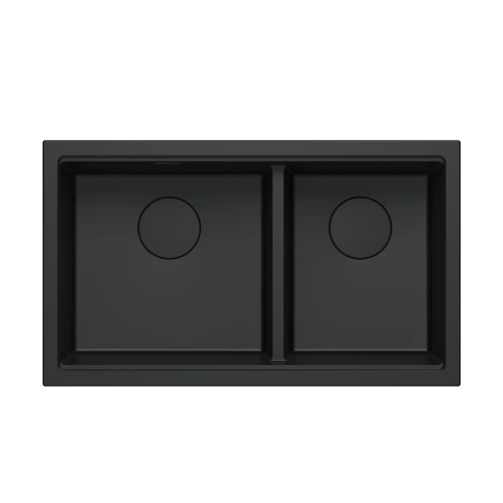 Quadron Logan 120 Pure Carbon, topmount or undermount sink