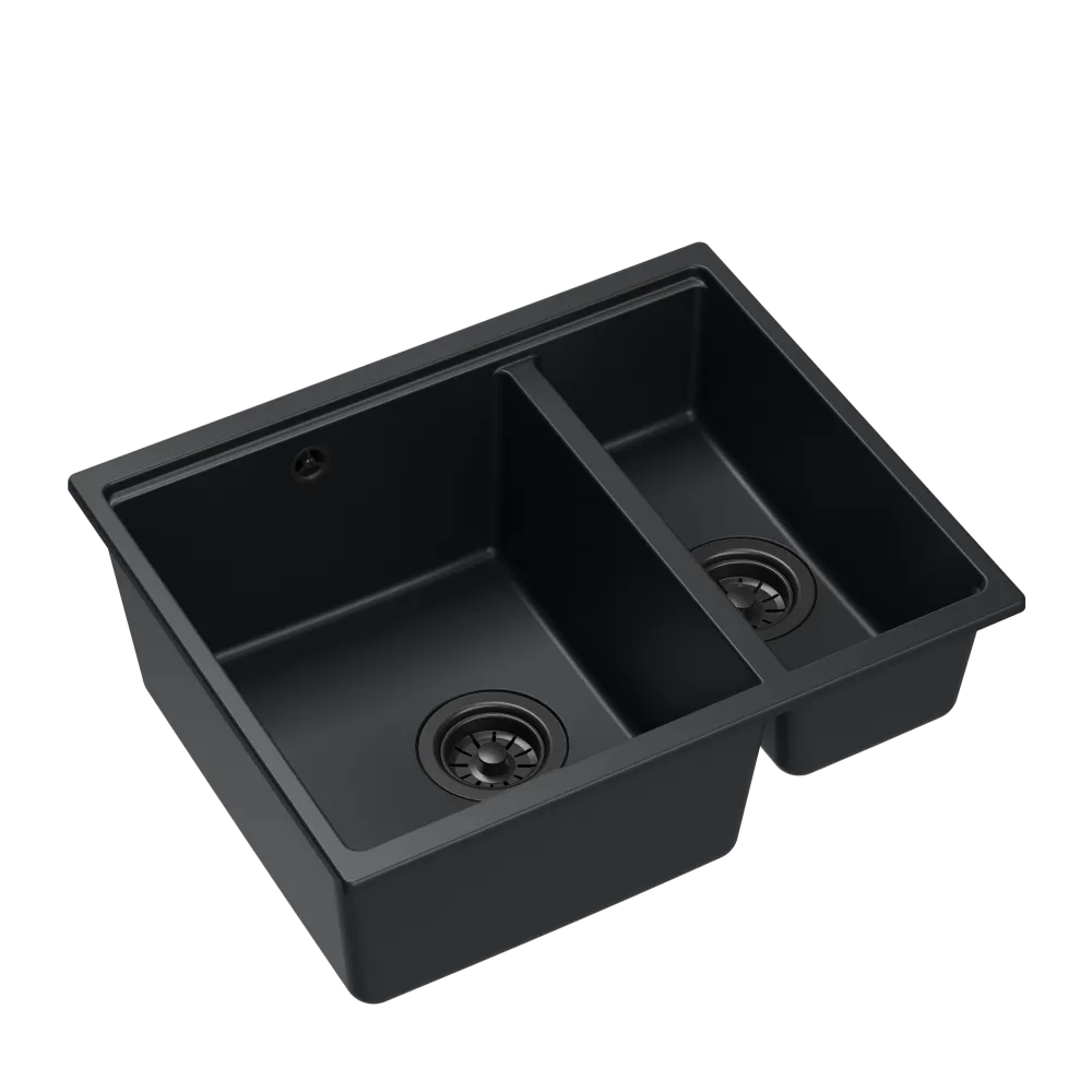 Quadron Logan 151 Pure Carbon, topmount or undermount sink