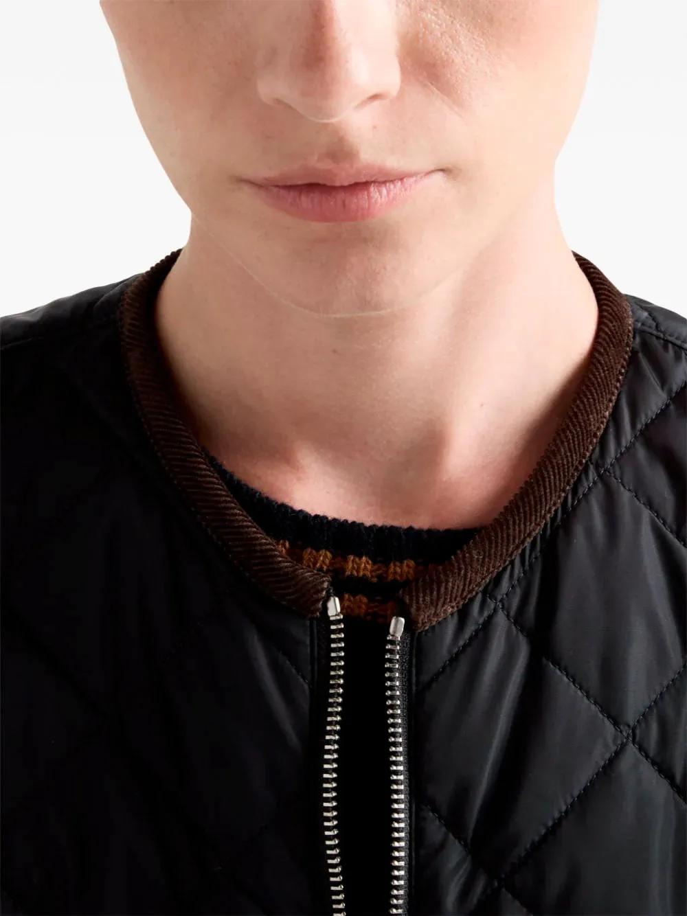 Quilted light Re-Nylon jacket
