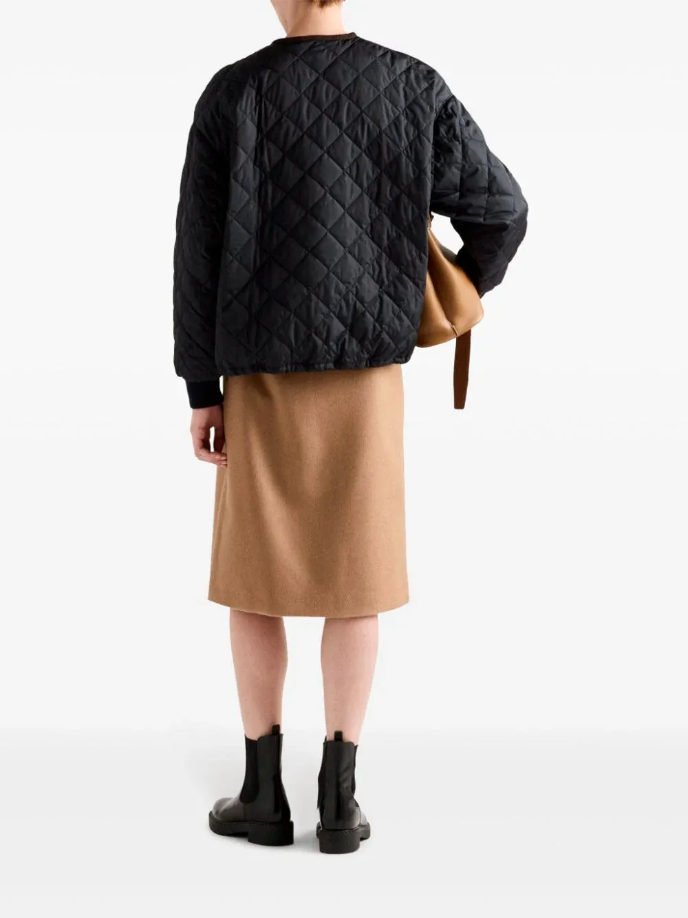 Quilted light Re-Nylon jacket