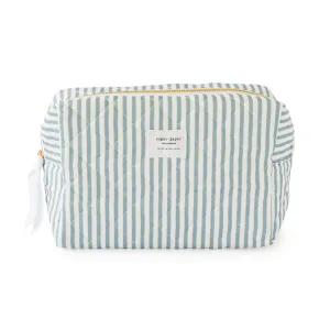 Rose Stripe Cosmetic Pouch