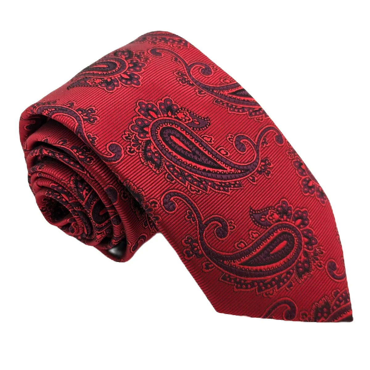 Scarlet Paisley Wedding Swatch