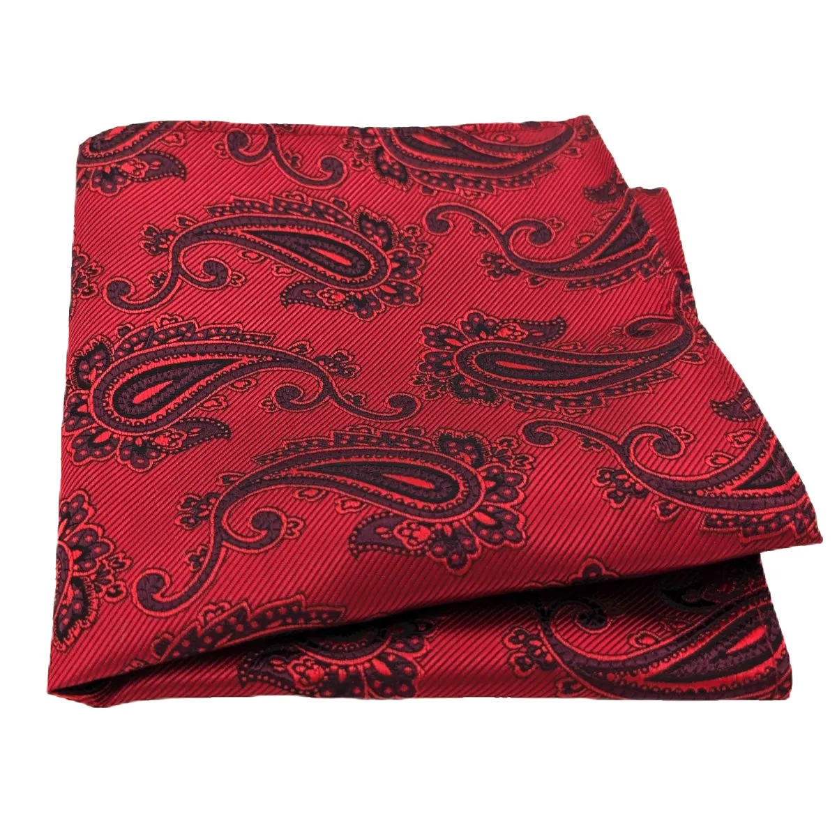 Scarlet Paisley Wedding Swatch