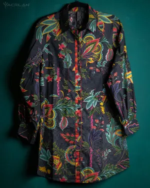 Shirt Woman Longsleeve Piratechic / Cotton Popeline - MALANA