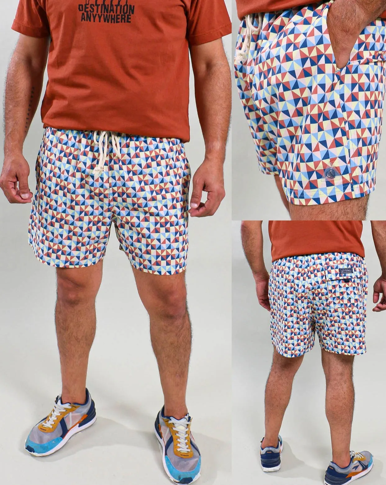 Short Playero Caballero Multicolor
