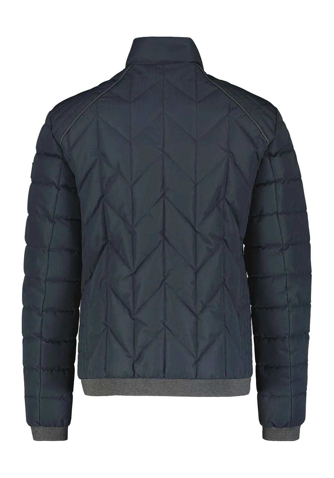 Short Quilted Jacket - Blue Knight