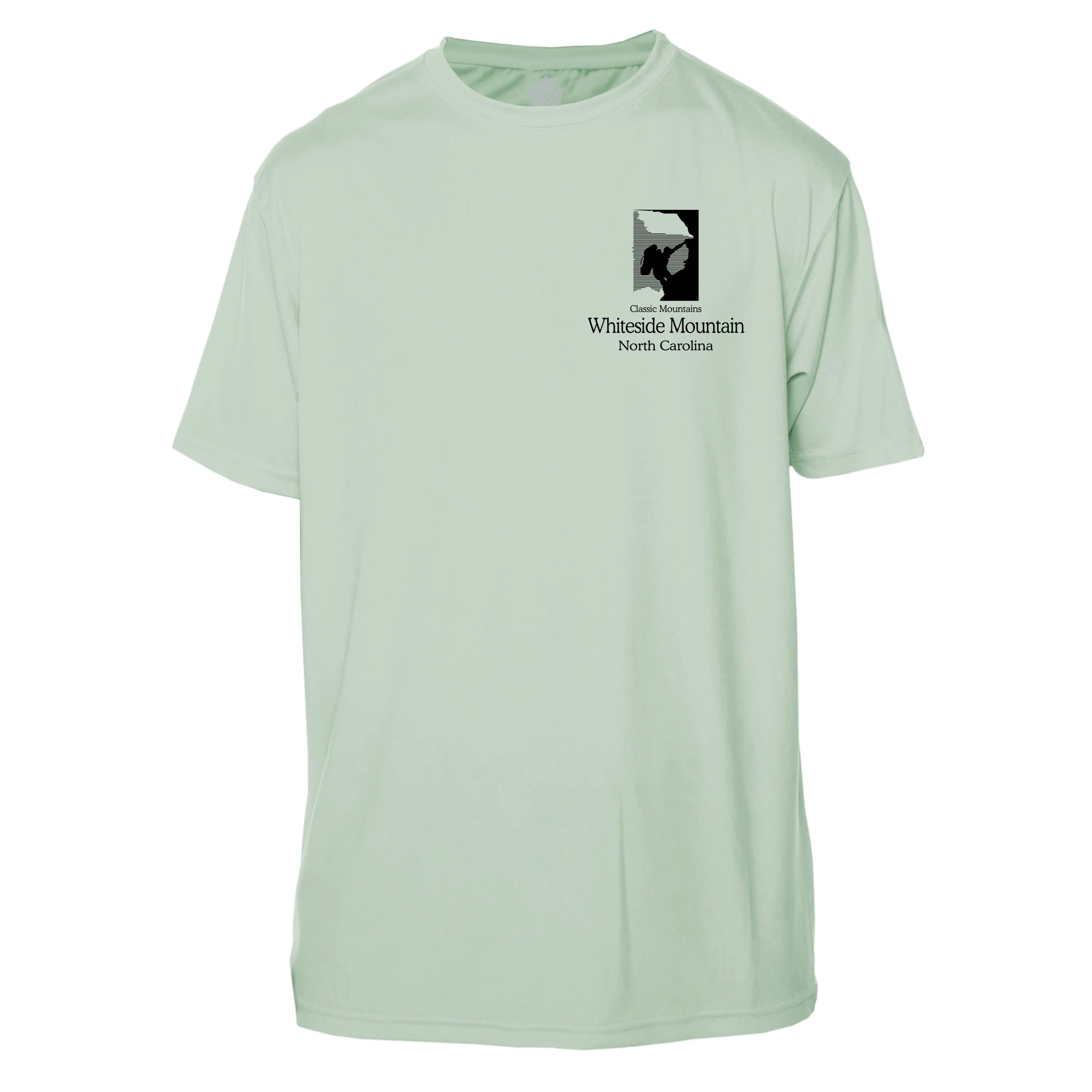 Whiteface Mountain Classic Mountain Short Sleeve Microfiber Men's T-Shirt