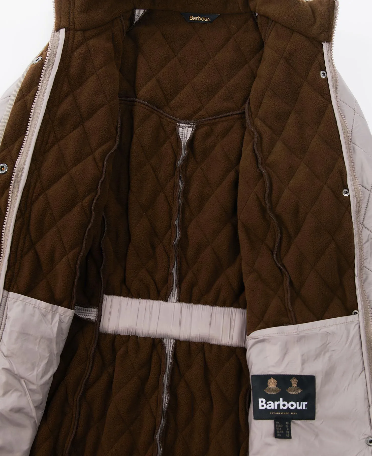Women's Barbour | Cavalry Polarquilt Jacket | Doeskin